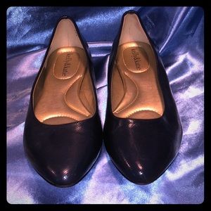 Kelly and Katie navy flats